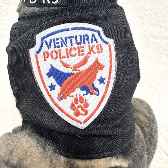 Hero Industries Ventura County Police K9 Dog 9" Plush German Shepherd Sitting - Picture 5 of 6